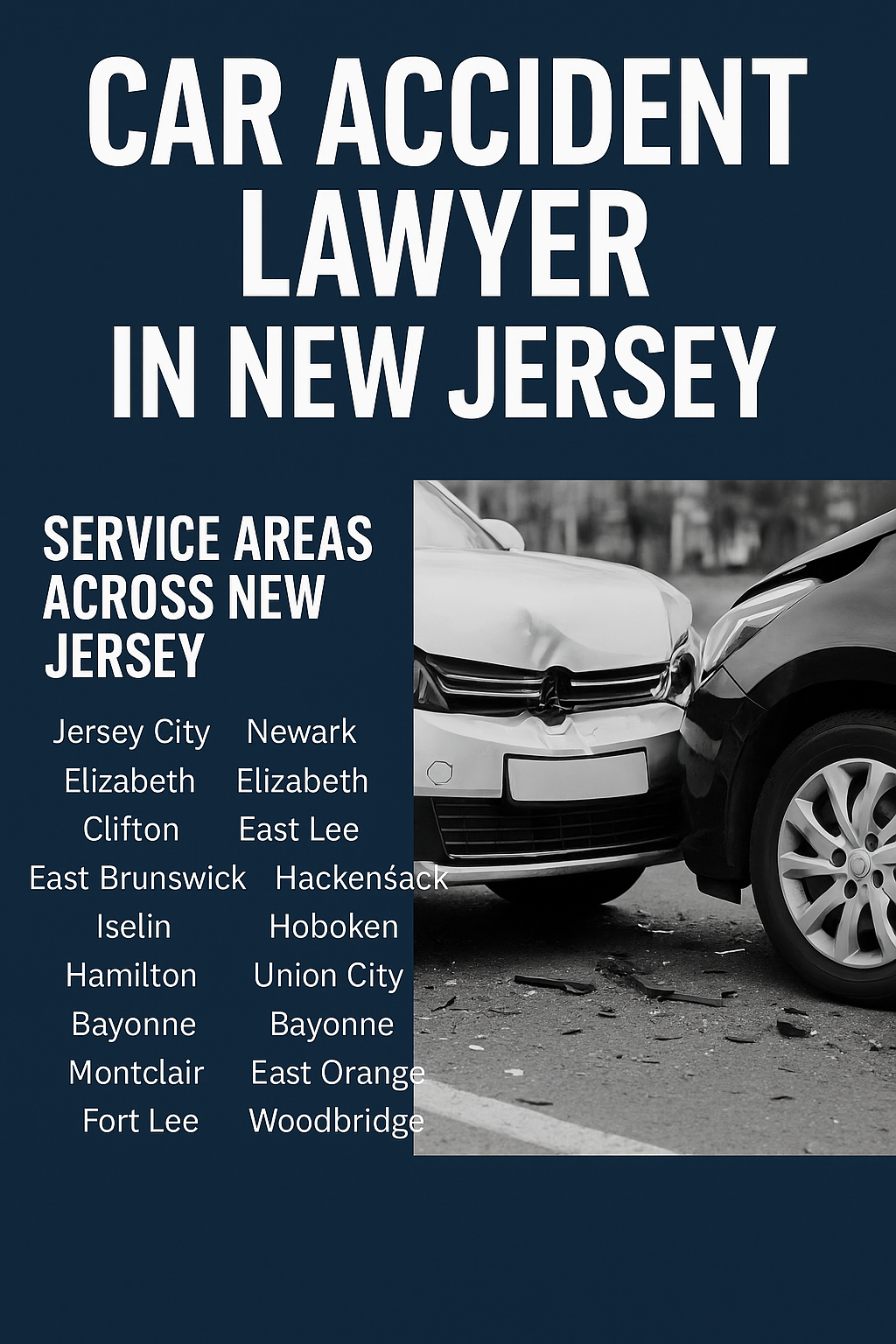 ¿Lesionado en un Accidente de Auto en Jersey City? Tu Recuperación Comienza con el Abogado Correcto